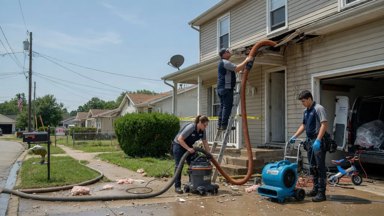 Water Damage Restoration in Lowell, IN near me